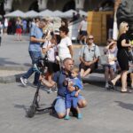 54. Marsz Szlakiem Pierwszej Kompanii Kadrowej wyrusza z Krakowa / Jarosław Kubalski / Radio Kielce