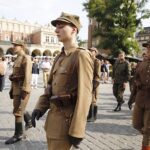 54. Marsz Szlakiem Pierwszej Kompanii Kadrowej wyrusza z Krakowa / Jarosław Kubalski / Radio Kielce