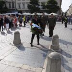 54. Marsz Szlakiem Pierwszej Kompanii Kadrowej wyrusza z Krakowa / Jarosław Kubalski / Radio Kielce