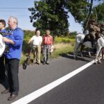 Kadrówkowicze złożyli hołd zmarłym uczestnikom Marszu Szlakiem I Kompanii Kadrowej / Jarosław Kubalski / Radio Kielce