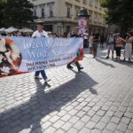 54. Marsz Szlakiem Pierwszej Kompanii Kadrowej wyrusza z Krakowa / Jarosław Kubalski / Radio Kielce