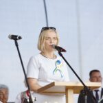 Dożynki powiatu kieleckiego. Poseł Artur Gierada – przewodniczący PO w Świętokrzyskiem / Jarosław Kubalski / Radio Kielce