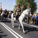 Kadrówkowicze złożyli hołd zmarłym uczestnikom Marszu Szlakiem I Kompanii Kadrowej / Jarosław Kubalski / Radio Kielce