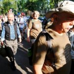 Kraków. Wymarsz kadrówki / Jarosław Kubalski / Radio Kielce