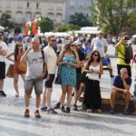 54. Marsz Szlakiem Pierwszej Kompanii Kadrowej wyrusza z Krakowa / Jarosław Kubalski / Radio Kielce