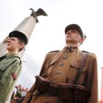 Miechów. Marsz Szlakiem I Kompanii Kadrowej / Jarosław Kubalski / Radio Kielce