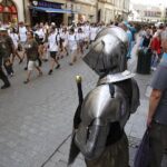 54. Marsz Szlakiem Pierwszej Kompanii Kadrowej wyrusza z Krakowa / Jarosław Kubalski / Radio Kielce