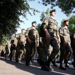 Kraków. Wymarsz kadrówki / Jarosław Kubalski / Radio Kielce