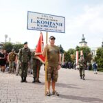 Miechów. Marsz Szlakiem I Kompanii Kadrowej / Jarosław Kubalski / Radio Kielce