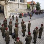 54. Marsz Szlakiem Pierwszej Kompanii Kadrowej wyrusza z Krakowa / Jarosław Kubalski / Radio Kielce