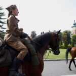 Miechów. Marsz Szlakiem I Kompanii Kadrowej / Jarosław Kubalski / Radio Kielce