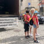 Ponad 200 pątników wyruszyło z Sandomierza w pielgrzymce na Jasną Górę / Grażyna-Szlęzak-Wójcik / Radio Kielce