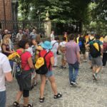 Ponad 200 pątników wyruszyło z Sandomierza w pielgrzymce na Jasną Górę / Grażyna-Szlęzak-Wójcik / Radio Kielce