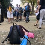 Ponad 200 pątników wyruszyło z Sandomierza w pielgrzymce na Jasną Górę / Grażyna-Szlęzak-Wójcik / Radio Kielce