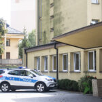 Policyjna kontrola w rejonie SP nr 15 w Kielcach / Daria Pycia / Radio Kielce