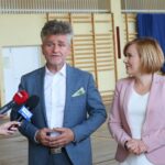 Na zdjęciu (od lewej): Krzysztof Słoń - senator PiS i Anna Krupka - wiceminister sportu i turystyki / Daria Pycia / Radio Kielce