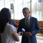 Na zdjęciu: Michał Milcarz- zastępca wójta gminy Mniów / Daria Pycia / Radio Kielce