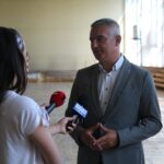 Na zdjęciu: Piotr Wilczak - wójt gminy Mniów / Daria Pycia / Radio Kielce