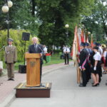 75. Rocznica Pacyfikacji Skalbmierza. Na zdjęciu poseł PiS - Krzysztof Lipiec / Marta Gajda / Radio Kielce