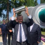 Połaniec. Dzień otwarty w Elektrowni Połaniec. Na zdjęciu: Lech Żak - prezes Elektrowni Połaniec / Grażyna Szlęzak-Wójcik / Radio Kielce