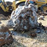 Pole miedzy Krzczonowem, a Kociną w gminie Opatowiec. Poszukiwania szczątków Liberatora B24L / Marta Gajda / Radio Kielce