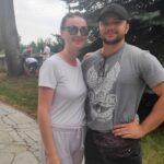 Lisów. Kielecka pielgrzymka na Jasną Górę. Na zdjęciu: Aleksandra i Wojciech / Izabela Mortas / Radio Kielce