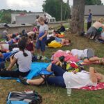 Lisów. Kielecka pielgrzymka na Jasną Górę / Izabela Mortas / Radio Kielce