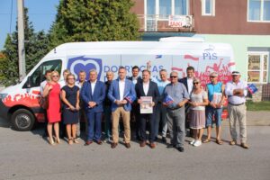 Kandydaci PiS spotkali się z mieszkańcami Buska-Zdroju / Marta Gajda / Radio Kielce