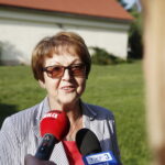 02.08.2019 Jeżynów. Piknik z PiS. Poseł Maria Zuba / Jarosław Kubalski / Radio Kielce