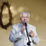 02.08.2019 Jeżynów. Piknik z PiS. Poseł Krzysztof Lipiec / Jarosław Kubalski / Radio Kielce