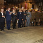 Kraków. Wręczenie odznaczeń osobom zasłużonym dla kadrówki. Na zdjęciu (od lewej): Andrzej Pruś - przewodniczący sejmiku województwa, poseł Krzysztof Lipiec i Jan Józef Kasprzyk - minister do sprawy kombatantów i osób represjonowanych / Jarosław Kubalski / Radio Kielce