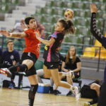 09.08.2019 Kielce. Międzynarodowy turniej piłki ręcznej kobiet o puchar prezydenta Kielc. Mecz Korona Handball - Piotrcovia Piotrków Trybunalski / Jarosław Kubalski / Radio Kielce