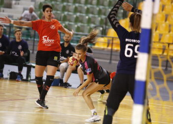 09.08.2019 Kielce. Międzynarodowy turniej piłki ręcznej kobiet o puchar prezydenta Kielc. Mecz Korona Handball - Piotrcovia Piotrków Trybunalski / Jarosław Kubalski / Radio Kielce