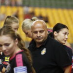 09.08.2019 Kielce. Międzynarodowy turniej piłki ręcznej kobiet o puchar prezydenta Kielc. Mecz Korona Handball - Piotrcovia Piotrków Trybunalski / Jarosław Kubalski / Radio Kielce