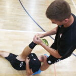 12.08.2019 Kielce. Badania wydolnościowe piłkarzy ręcznych AZS UJK Kielce / Jarosław Kubalski / Radio Kielce