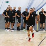 12.08.2019 Kielce. Badania wydolnościowe piłkarzy ręcznych AZS UJK Kielce / Jarosław Kubalski / Radio Kielce