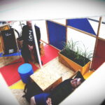 21.08.2019 Kielce. Parklet - miejsce odpoczynku dla pieszych przy ulicy Wesołej / Jarosław Kubalski / Radio Kielce