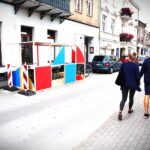 21.08.2019 Kielce. Parklet - miejsce odpoczynku dla pieszych przy ulicy Wesołej / Jarosław Kubalski / Radio Kielce