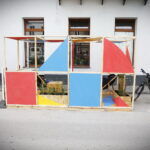 21.08.2019 Kielce. Parklet - miejsce odpoczynku dla pieszych przy ulicy Wesołej / Jarosław Kubalski / Radio Kielce