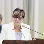 22.08.2019 Kielce. Sesja rady miasta. Zastępca prezydenta Danuta Papaj / Jarosław Kubalski / Radio Kielce