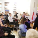 23.08.2019 Kielce. OMPiO. Debata "Współpraca i pomoc humanitarna". Wiceminister spraw zagranicznych Piotr Wawrzyk / Jarosław Kubalski / Radio Kielce