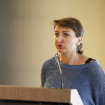 23.08.2019 Kielce. Sesja Rady Powiatu Kieleckiego. Alicja Lisiak - Lewica Razem / Jarosław Kubalski / Radio Kielce