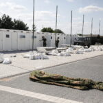 23.08.2019 Kielce Targi Kielce. Przygotowania do MSPO / Jarosław Kubalski / Radio Kielce