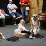 24.08.2019 Kielce. Teatr Lalki i Aktora "Kubuś". Warsztaty dla dzieci i rodziców / Jarosław Kubalski / Radio Kielce