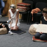 24.08.2019 Kielce. Teatr Lalki i Aktora "Kubuś". Warsztaty dla dzieci i rodziców / Jarosław Kubalski / Radio Kielce