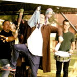 26.08.2019 Ogród Radia Kielce. Próba do granego przez dziennikarzy Radia Kielce spektaklu Śpiąca Królewna" / Jarosław Kubalski / Radio Kielce