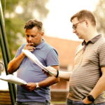 26.08.2019 Ogród Radia Kielce. Próba do granego przez dziennikarzy Radia Kielce spektaklu Śpiąca Królewna" / Jarosław Kubalski / Radio Kielce