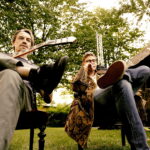 26.08.2019 Ogród Radia Kielce. Próba do granego przez dziennikarzy Radia Kielce spektaklu Śpiąca Królewna" / Radio Kielce