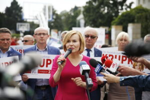 30.08.2019 Kielce. Poseł PiS i wiceminister sportu i turystyki Anna Krupka zainaugurowała kampanię wyborczą / Jarosław Kubalski / Radio Kielce