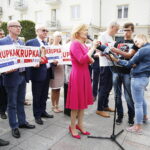30.08.2019 Kielce. Poseł PiS i wiceminister sportu i turystyki Anna Krupka zainaugurowała kampanię wyborczą / Jarosław Kubalski / Radio Kielce